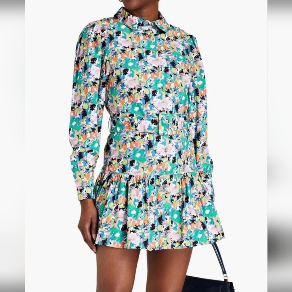 MAKE AN OFFER! Walter Baker Multicolor Floral Long Sleeve Dress